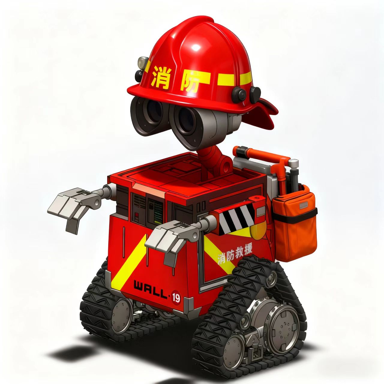 消防履带机器人瓦力【入门型】
